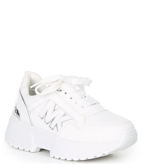 Michael Kors Little Girls Cosmo Chunky Maddy Logo Sneakers